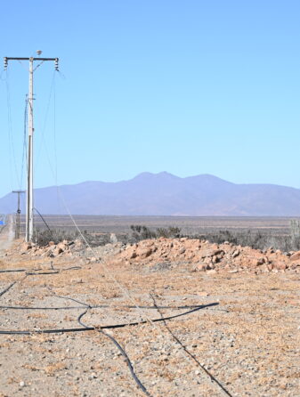 Robo de cables en La Higuera