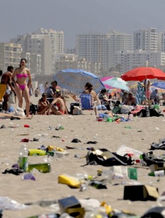 basura playas la serena