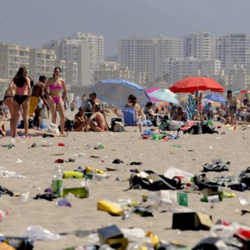 basura playas la serena