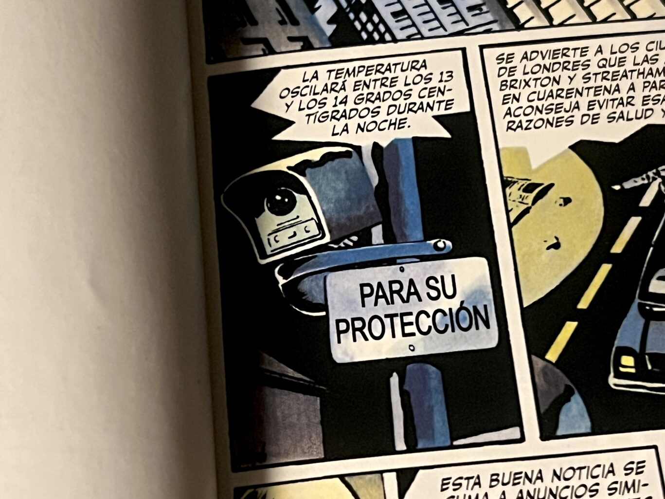 Comic V de Vendetta de Alan Moore y David Lloyd