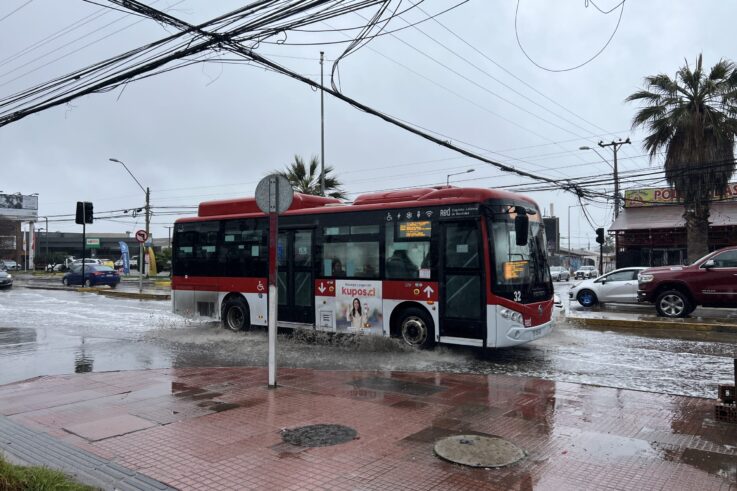 Recorrido buses eléctricos La Serena Coquimbo