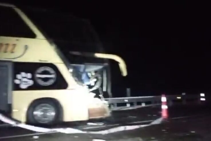 Choque en Ruta 5 Norte
