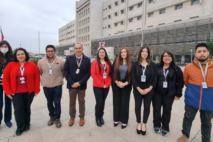 Alumnos UCN en Hospital de Ovalle