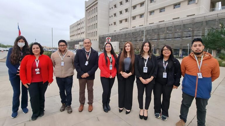 Alumnos UCN en Hospital de Ovalle
