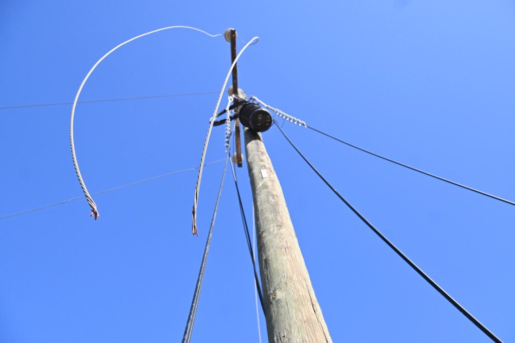 Robo de cables La Higuera