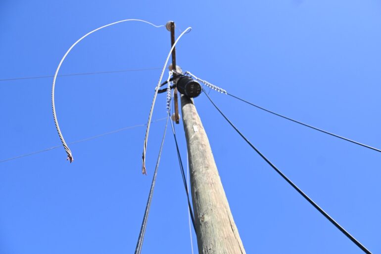 Robo de cables La Higuera