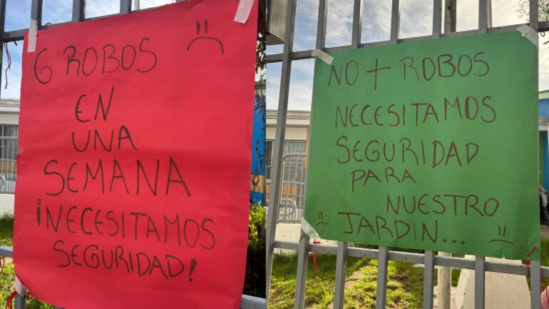 Robo Jardín en Las Compañías de La Serena