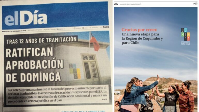 Diario El Día Minera Dominga