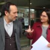 Senador Daniel Nuñez y Diputada Nathalie Castillo