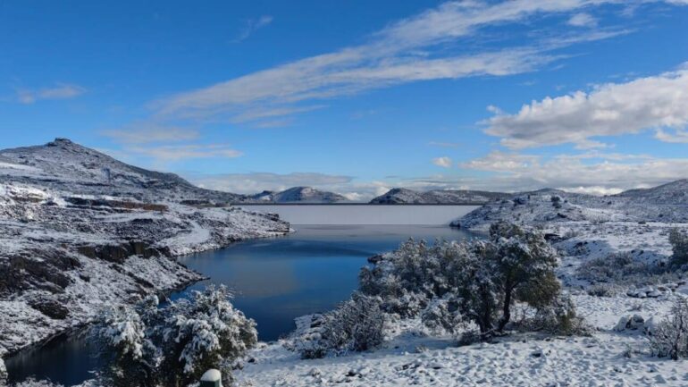Embalse Valle Hermoso en Combarbalá
