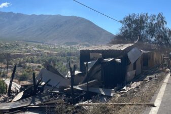 Incendio en Monte Patria