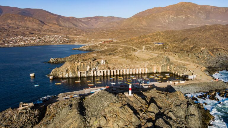 Puerto Cruz Grande Región de Coquimbo