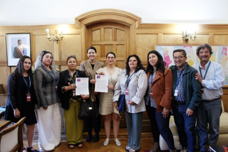 Nathalie Castillo en reunión con SUBDERE